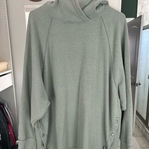 Aerie side snap sweatshirt- size XL